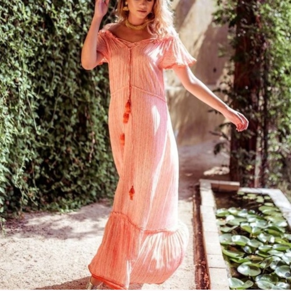 TESSORA “Viola” maxi dress